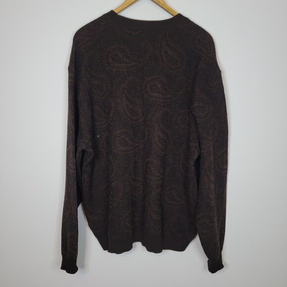 Brown Cardigan Sweater - Picture 3 of 10